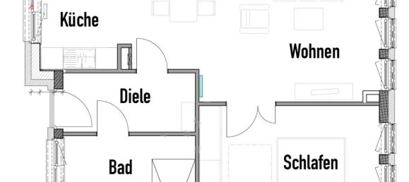 2 rooms Apartment in Nuremberg, Germany No. 317370 9