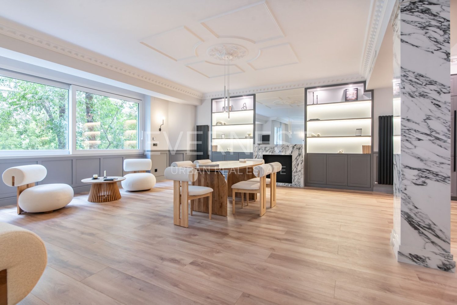 4 غرف نوم شقة في Madrid, Spain رقم 82337