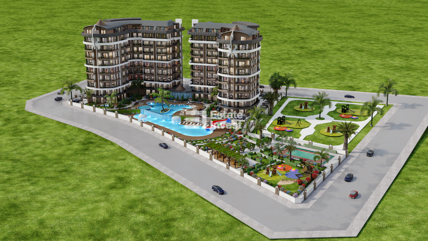 Wohnung 1+1 in Alanya, Turkey, Nr. 26616