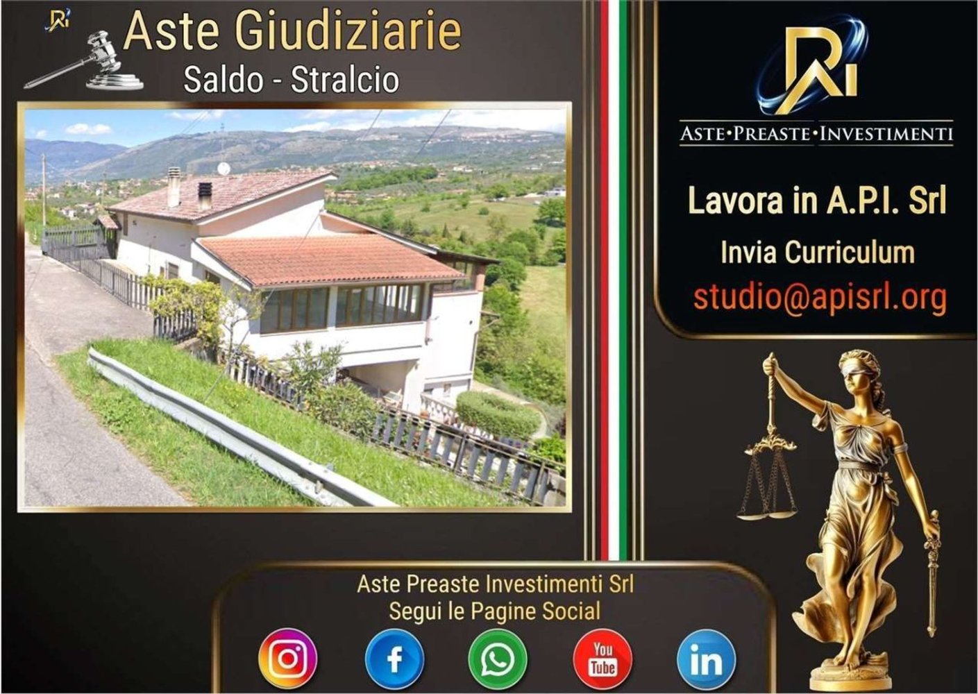 5 غرف نوم شقة في Anagni, Italy رقم 73827