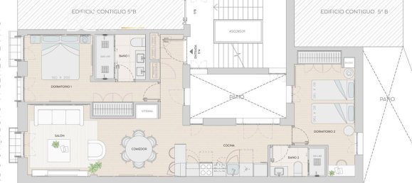 2 chambres Appartement à Madrid, Spain No. 117581 8