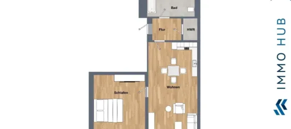 Apartamento de 1 dormitorio en Leipzig, Germany No. 227364 11