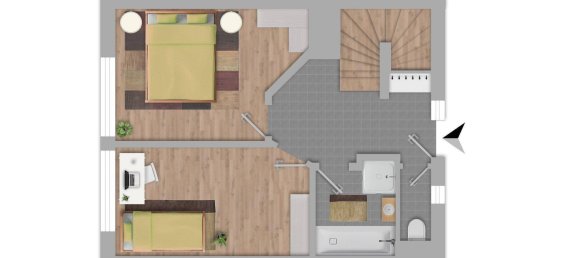 3 rooms Duplex in Vienna, Austria No. 191465 31