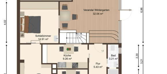 3 chambres Maison de ville à Magdeburg, Germany No. 272953 9