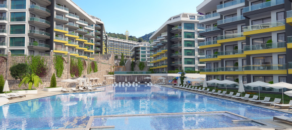 Apartment 1+1 in Kargicak, Turkey No. 1395 13