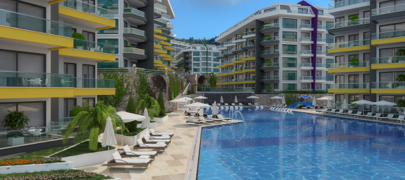 Apartment 1+1 in Kargicak, Turkey No. 1395 8