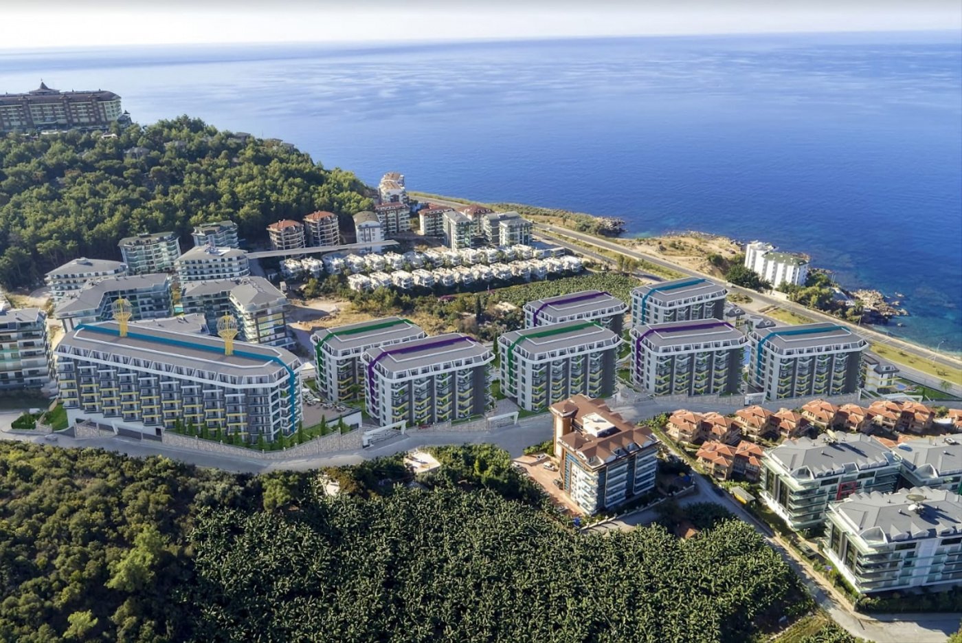 Apartment 1+1 in Kargicak, Turkey No. 1395