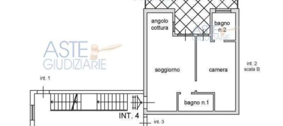 2 rooms Apartment in Rome, Italy No. 28107 21