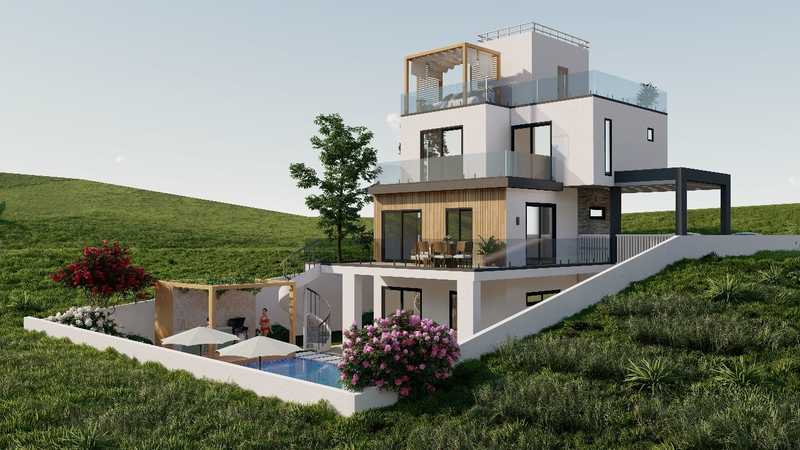 4 chambres Villa à Parekklisia, Cyprus No. 85734