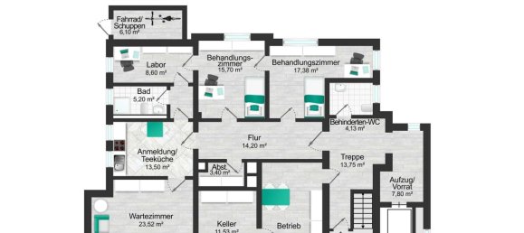 Здание 585м² в Гейдельберг, Германия № 369209 9