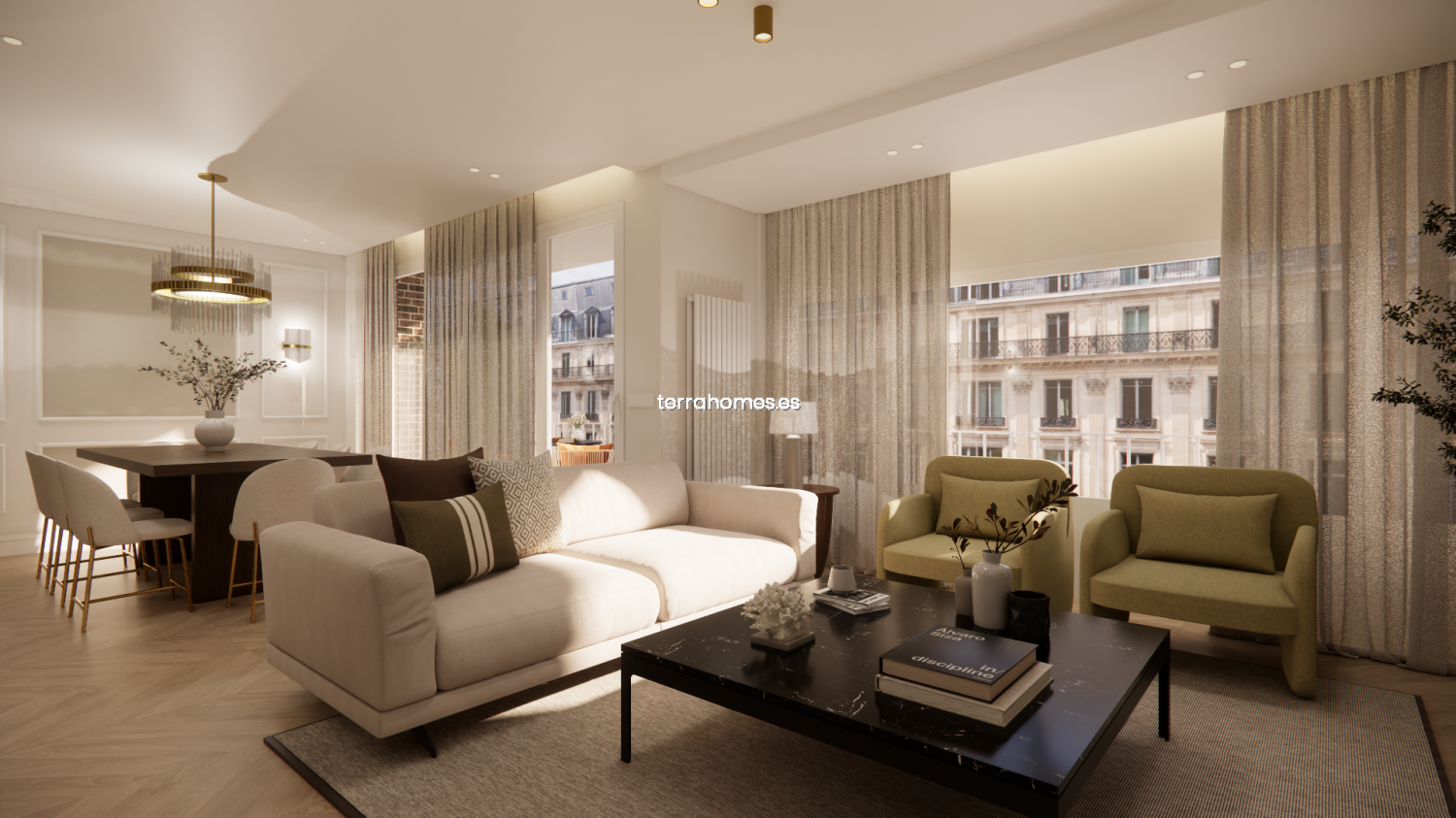 Apartamento T3 em Madrid, Spain N.º 92837