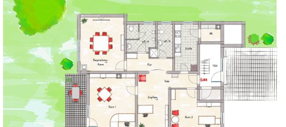 Здание с 15 комнатами в Меркиш, Германия № 305631 2