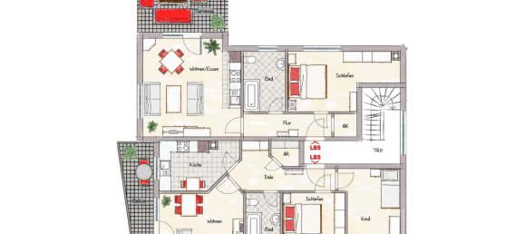 Здание с 15 комнатами в Меркиш, Германия № 305631 3