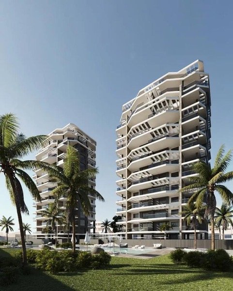 Квартира с 3 спальнями в Кальпе, Испания № 4827