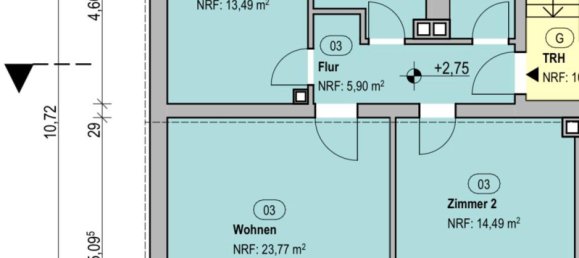 2 Schlafzimmer Wohnung in Vogelsbergkreis, Germany, Nr. 272152 2