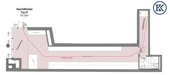 Propiedad comercial en Vienna, Austria 74 m² No. 208414 12