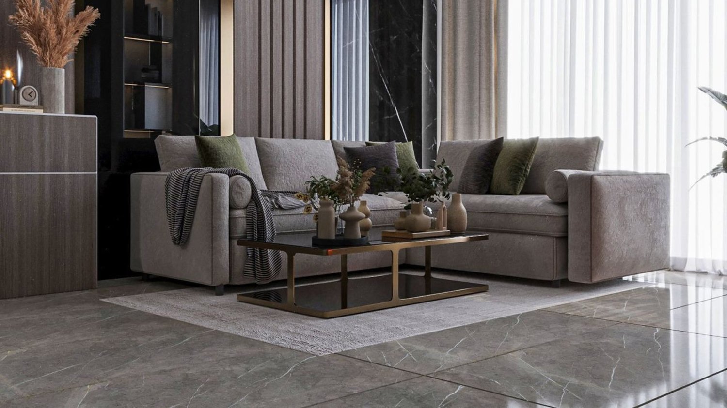 Квартира с 1 спальней в THE GRANDALA, Аль-Сатва, ОАЭ № 62097