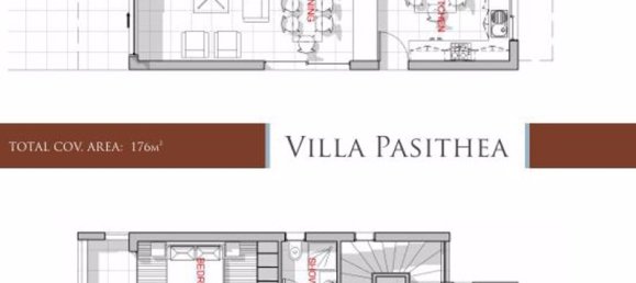 Вилла с 3 спальнями в Пафос, Кипр № 113307 23