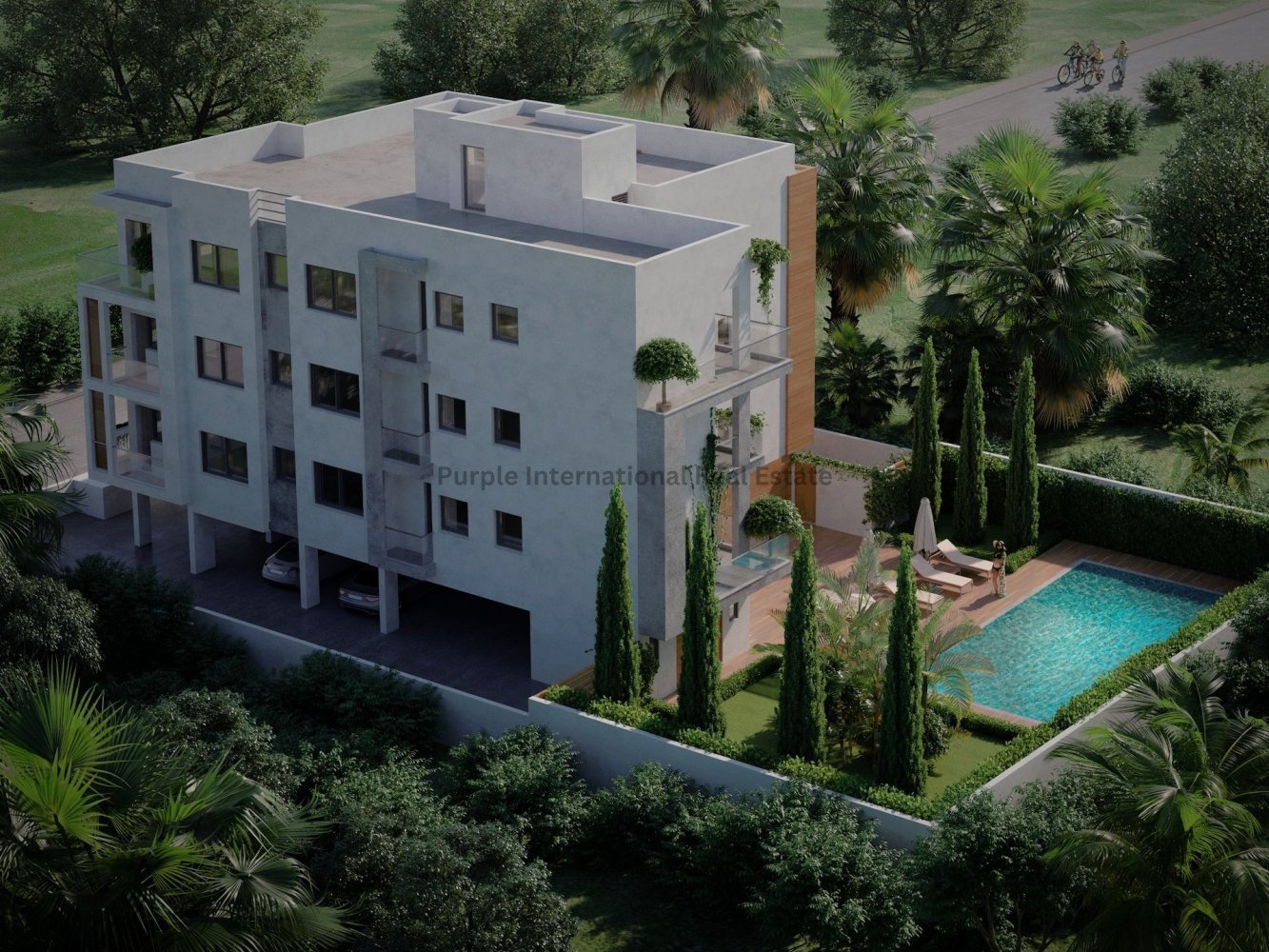 2 Schlafzimmer Wohnung in Potamos tis Germasogeias, Cyprus, Nr. 1308