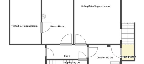 Бунгало с 3 спальнями в Цоллернальб, Германия № 316184 27