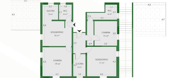 5 rooms Apartment in Casalecchio di Reno, Italy No. 26222 3