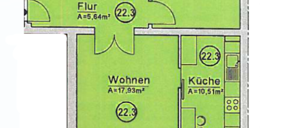 Apartamento T2 em Chemnitz, Germany N.º 272300 2