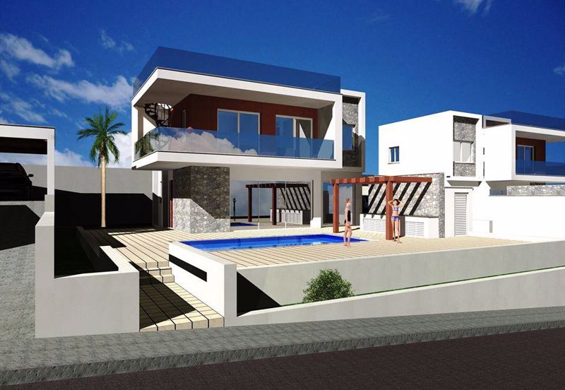 3 bedrooms Villa for sale in Parekklisia, Limassol, Cyprus № 9467
