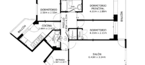 3 Schlafzimmer Wohnung in Salamanca, Spain, Nr. 98252 36