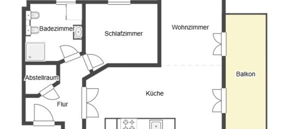 1 غرف نوم شقة في Vorpommern-Rugen, Germany رقم 325990 17