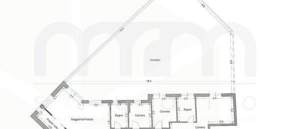 5 rooms Apartment in Pescara, Italy No. 19956 5