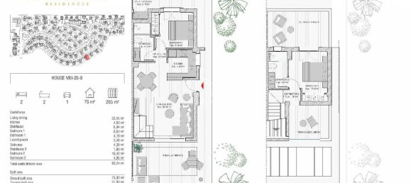 2 غرف نوم تاون هاوس في Manacor, Spain رقم 10792 12