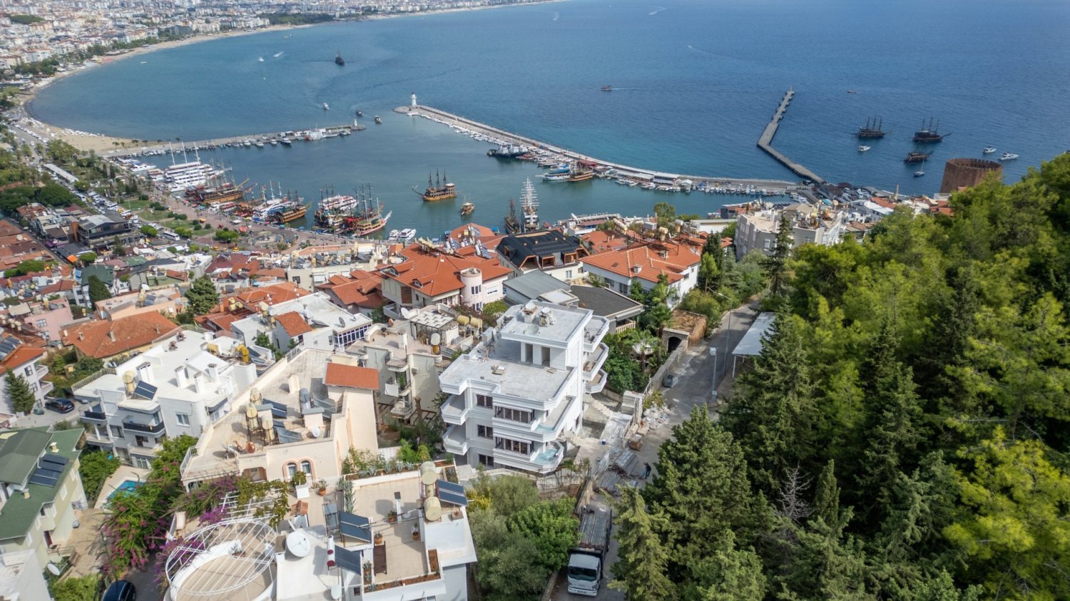 2 rooms Apartment in Alanya, Turkey No. 33560