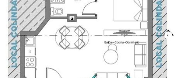 47m² Commercial property in Madrid, Spain No. 188634 6