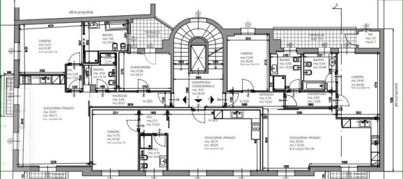 4 rooms Penthouse in Padua, Italy No. 60512 8