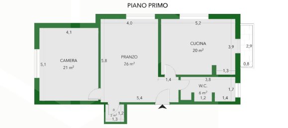 3 rooms Apartment in Bologna, Italy No. 21085 36