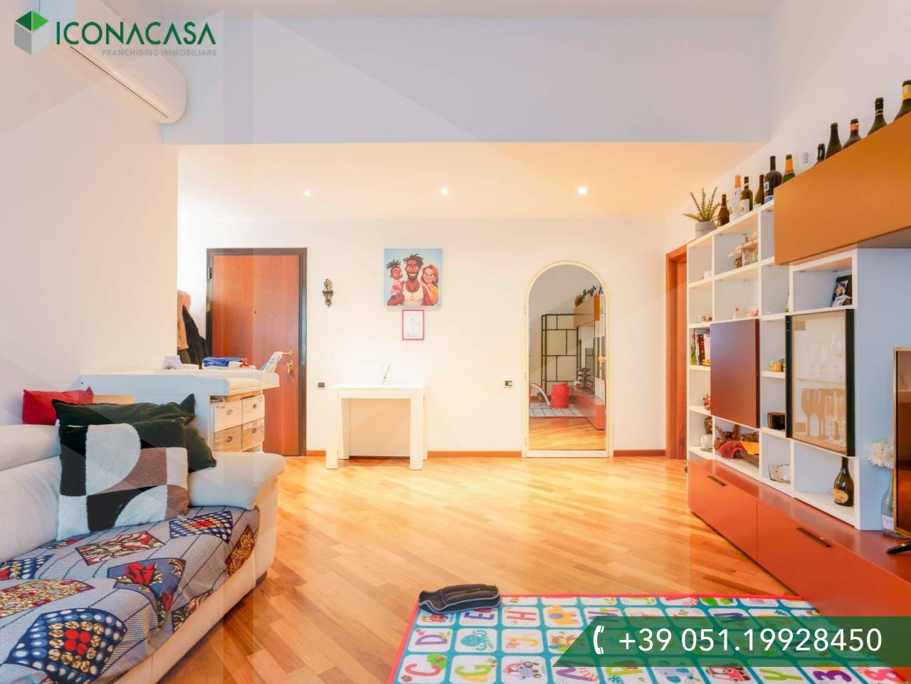 3 rooms Apartment in Bologna, Italy No. 21085