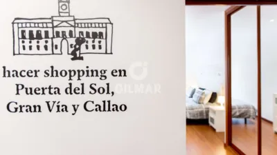 Квартира с 6 спальнями в Мадрид, Испания № 176732