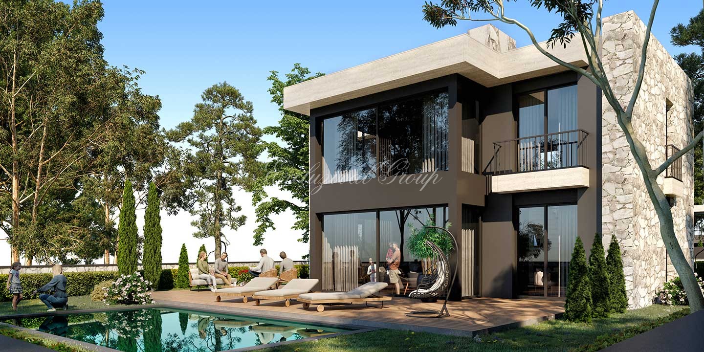 Villa 2+1 em Bodrum, Turkey N.º 28757