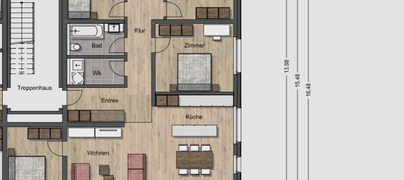 4 bedrooms Apartment in Stalden (VS), Switzerland No. 278 12