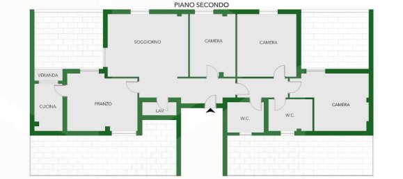 Ático de 4 habitaciónes en Matera, Italy No. 29368 3