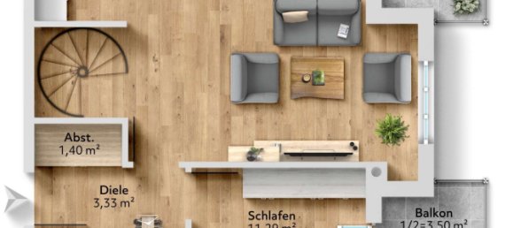 Duplex T1 em Munich, Germany N.º 249194 10