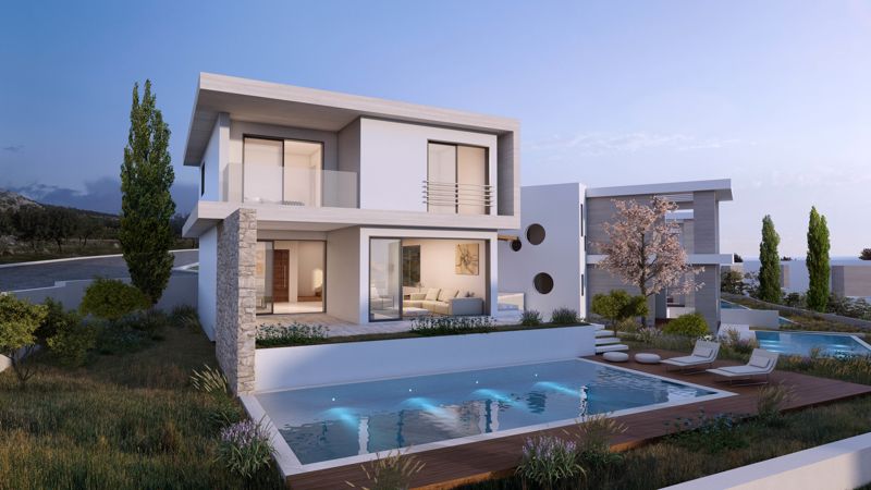 3 chambres villa à vendre à Pegeia, Paphos, Cyprus № 9316