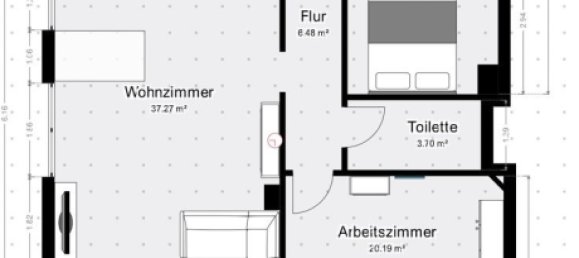 2 غرف نوم شقة في Bochum, Germany رقم 296863 11