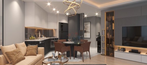 Квартира 1+1 в Мерсин, Турция № 18203 3