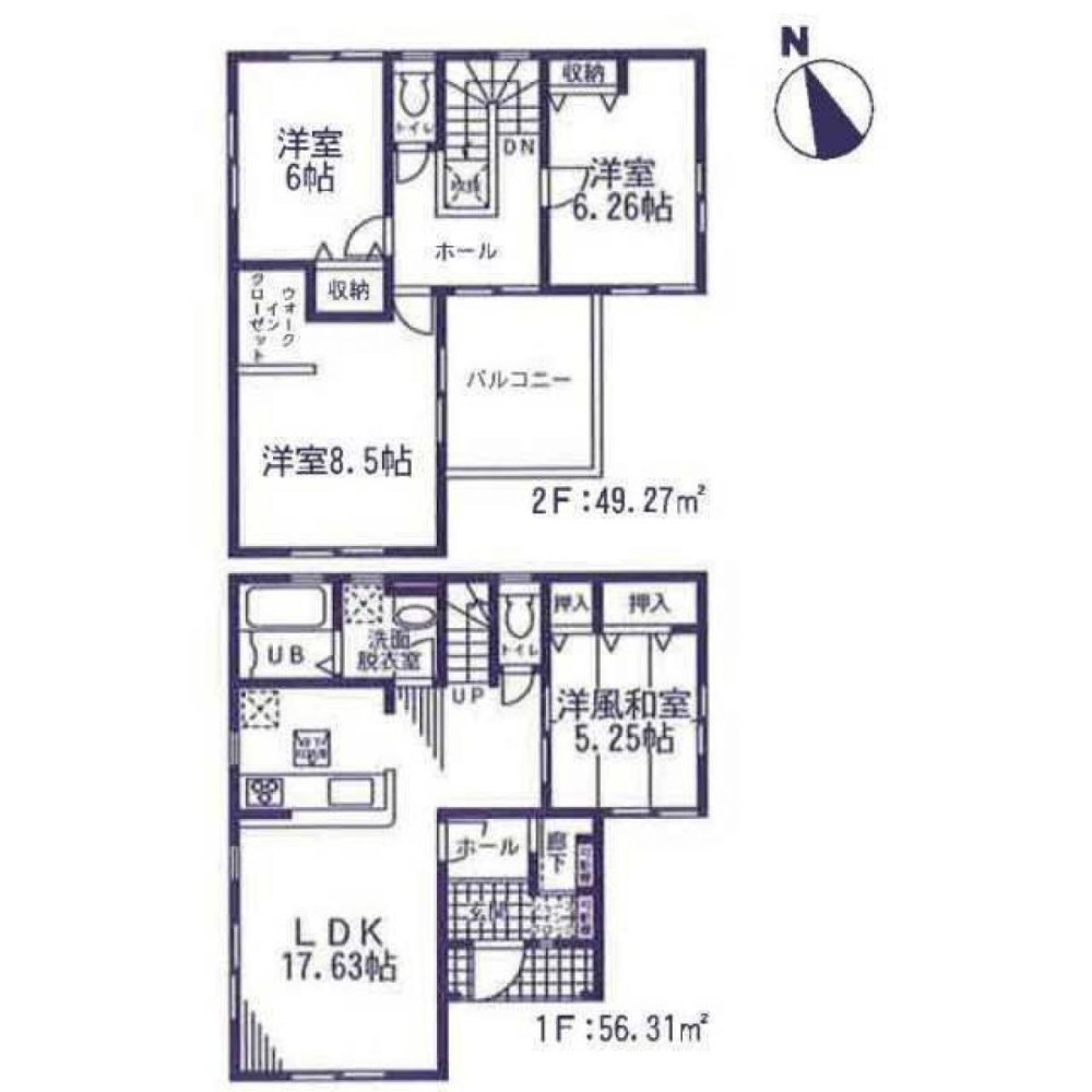 Дом с 4 спальнями в Ибараки, Япония № 6682
