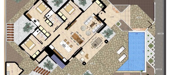 3 غرف نوم فيلا في Polop, Spain رقم 9320 20