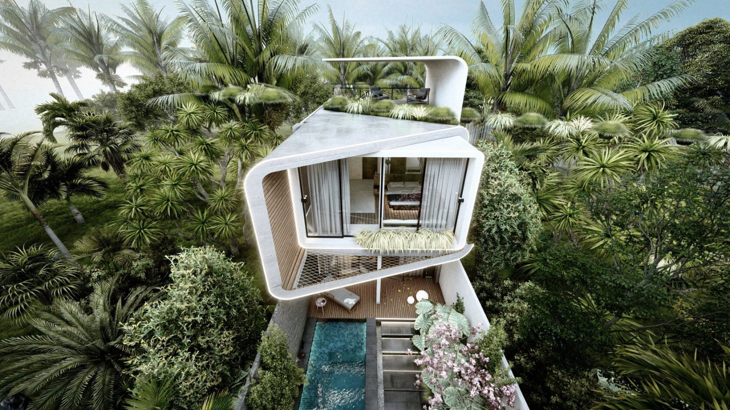 2 Schlafzimmer Villa in Canggu, Indonesia, Nr. 1912