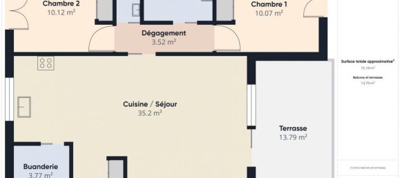 2 غرف نوم شقة في Peri, France رقم 38805 16