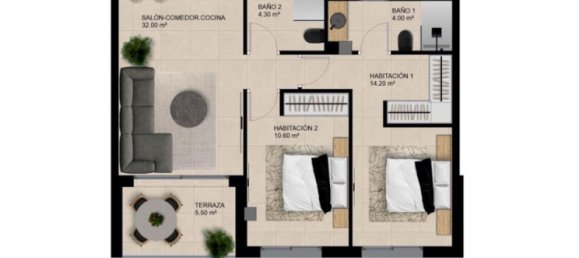 2 bedrooms Apartment for sale in Elche, Alicante, Valencian Community, Spain № 368810 11