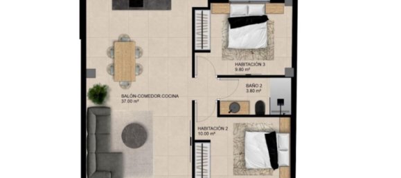 2 bedrooms Apartment for sale in Elche, Alicante, Valencian Community, Spain № 368810 8